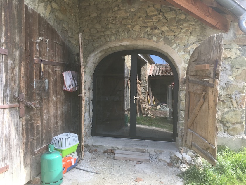 atelier, menuiserie bois métal, châssis contré